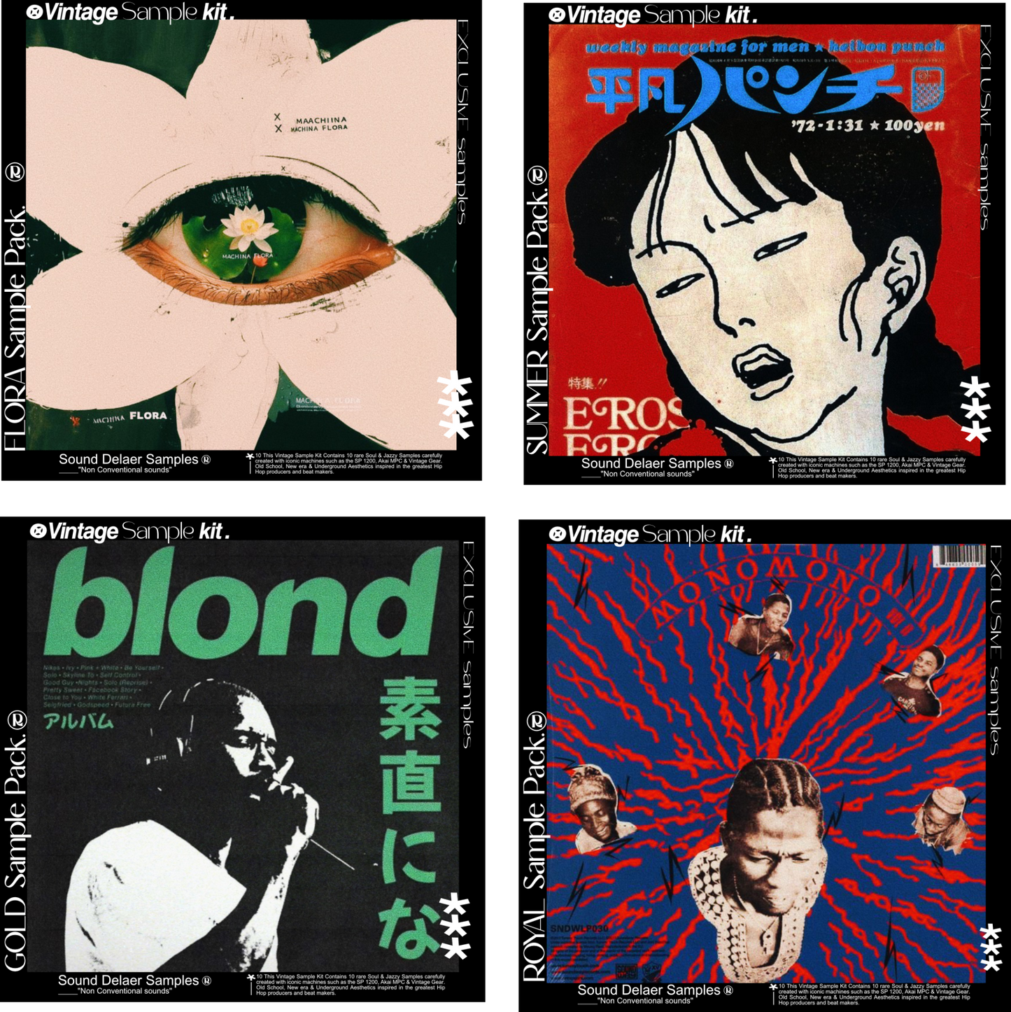 4 PACK BUNDLE nº 27 (55% Discount)