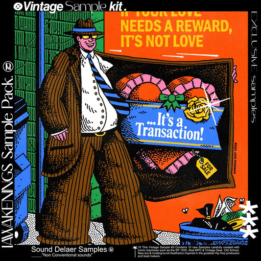 "AWAKENINGS" Vintage Soul & Jazz Sample Pack