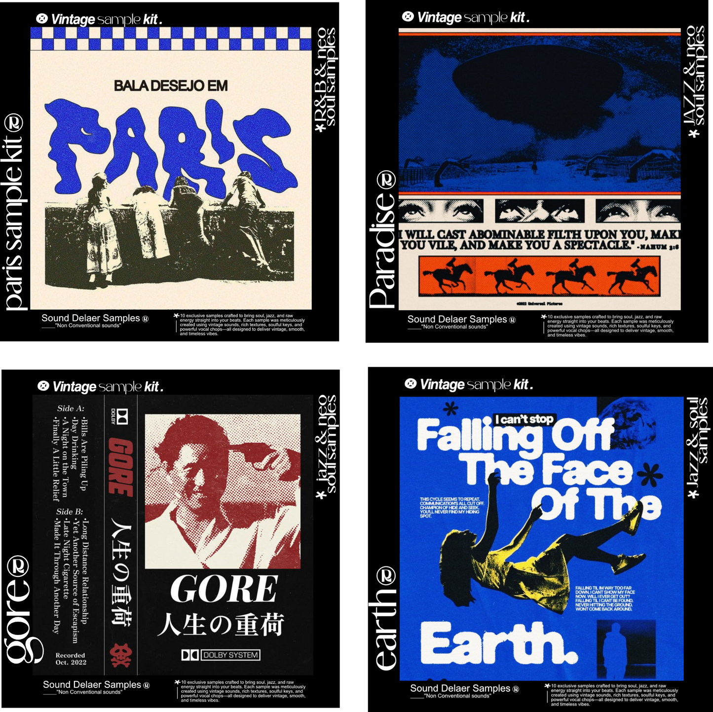 4 PACK BUNDLE nº 20 (50% Discount)