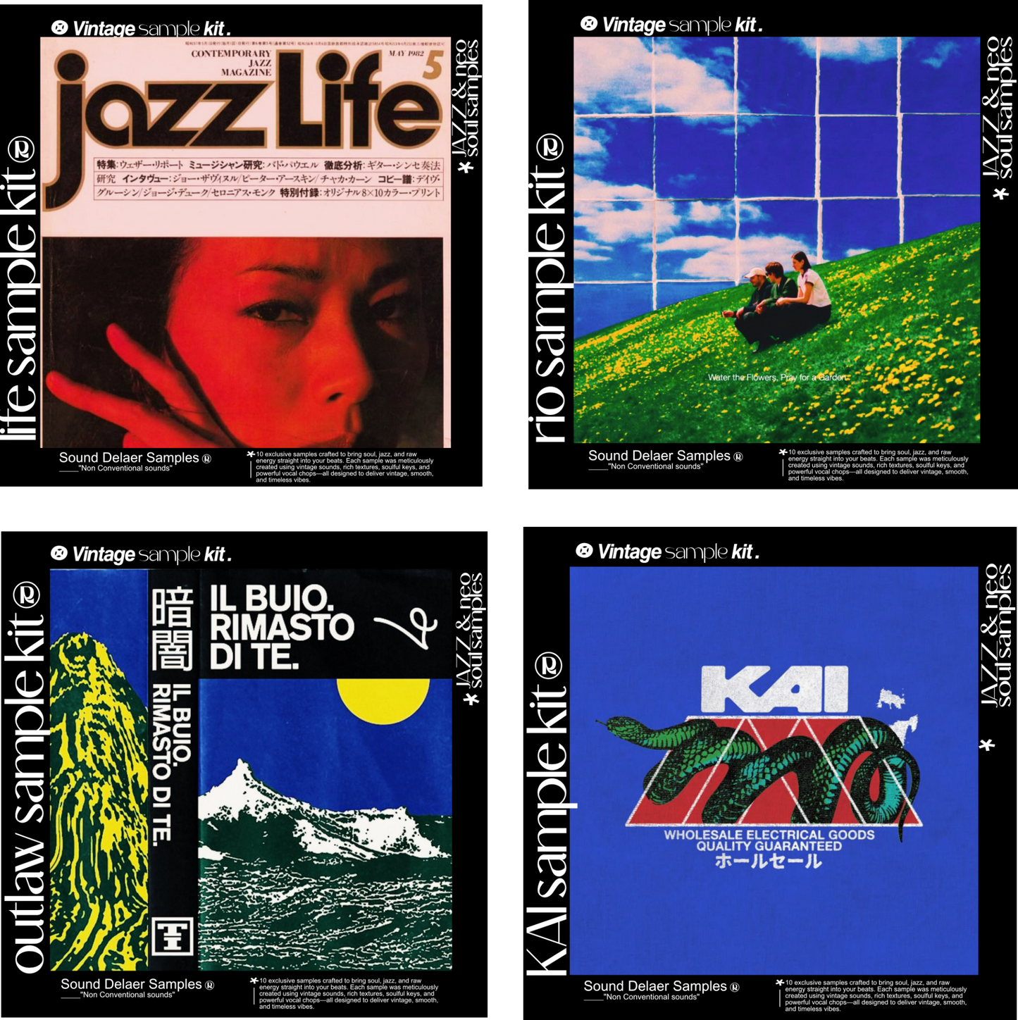 4 PACK BUNDLE nº 21 (50% Discount)