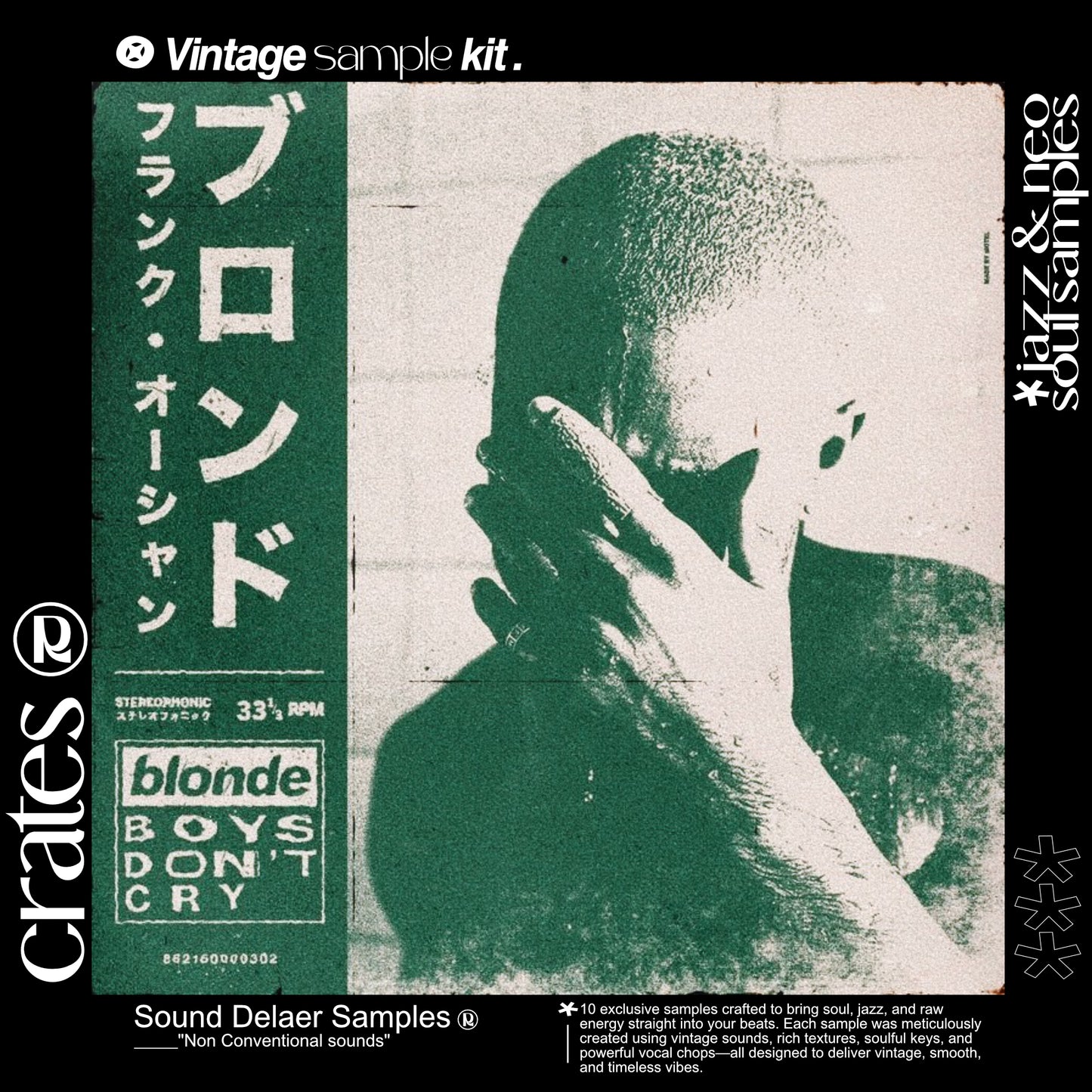 "CRATES" Vintage Sample Kit