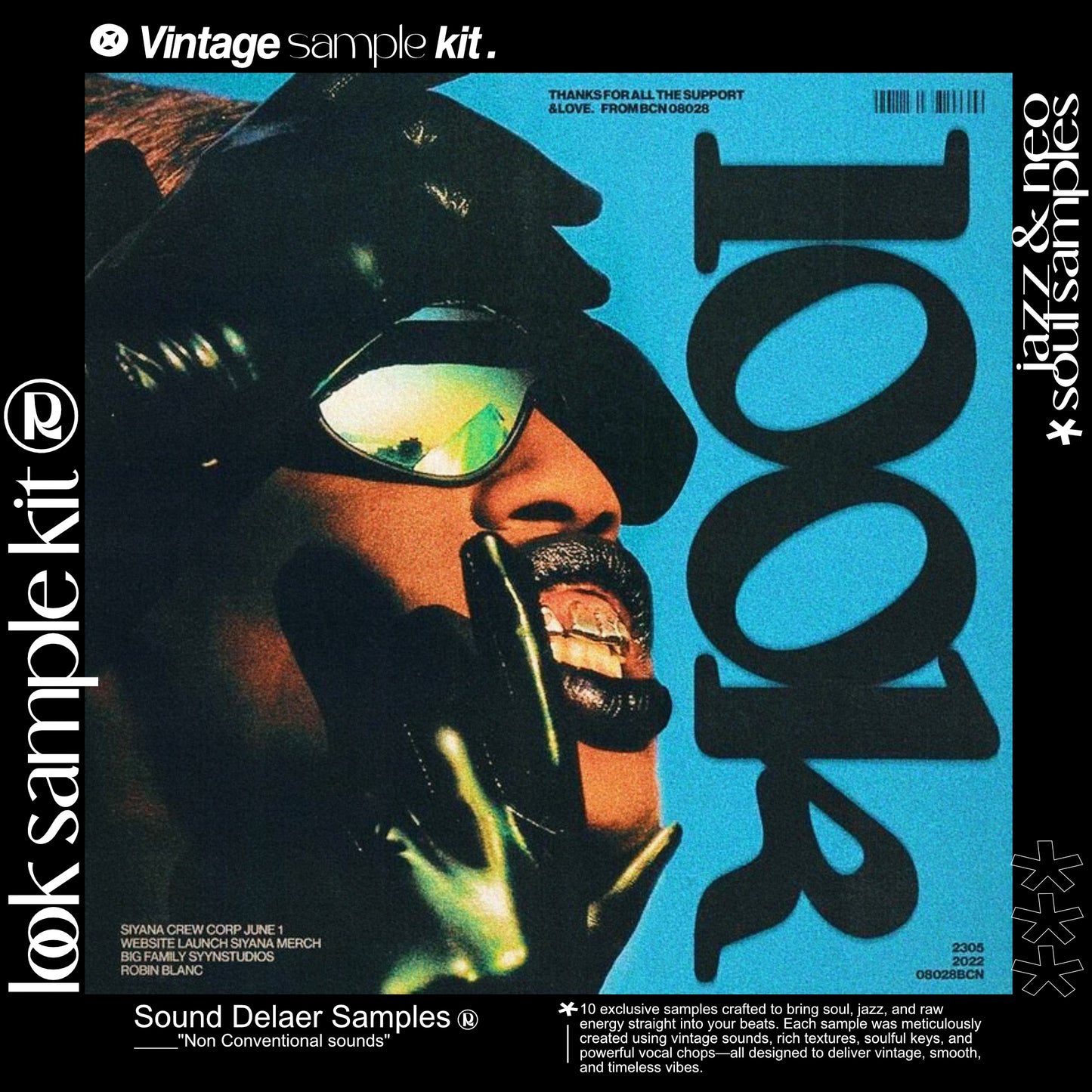 "LOOK" Vintage Soul Sample Kit