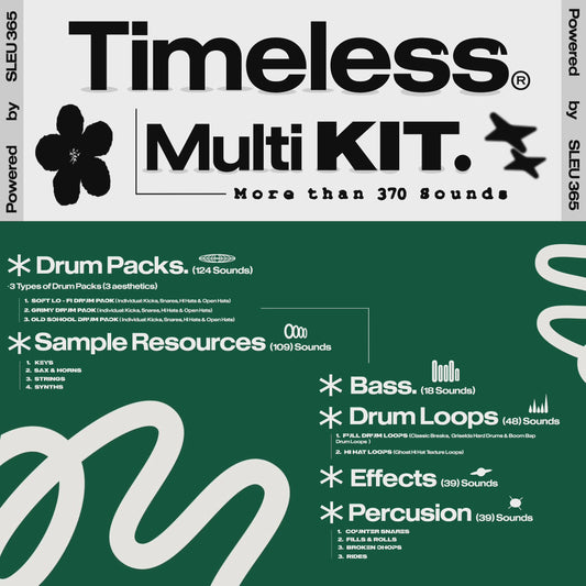 "TIMELESS" Hip Hop Multi Kit