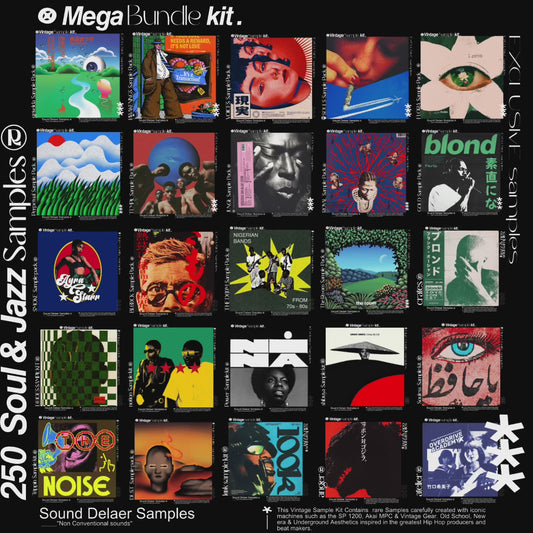 250 Soulful Hip Hop Samples – Mega Bundle Inspired by Griselda, J Dilla, Alchemist & More