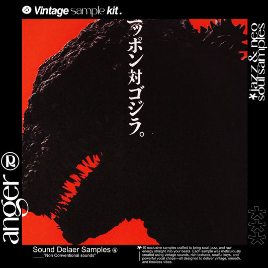 "ANGER" Vintage Soul & Jazz Sample Kit
