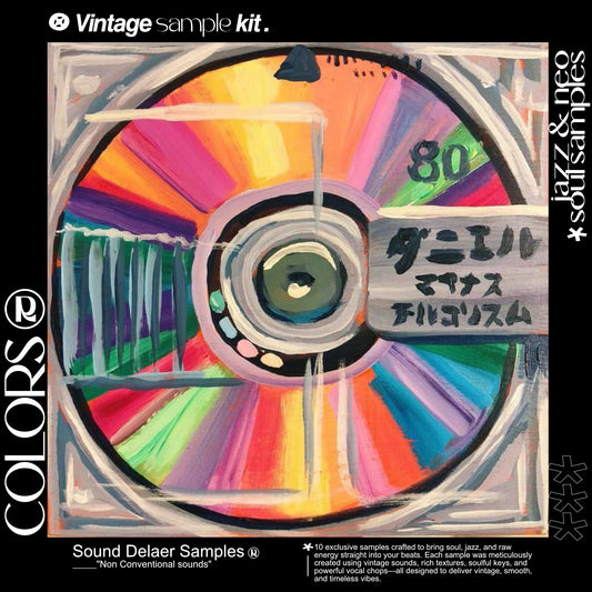 "COLORS" Vintage Soul & Jazz Sample Kit