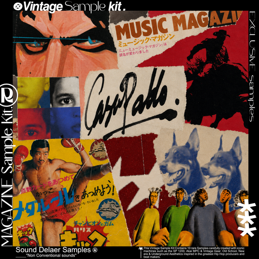 "MAGAZINE" Vintage Soul & Jazz Sample Kit