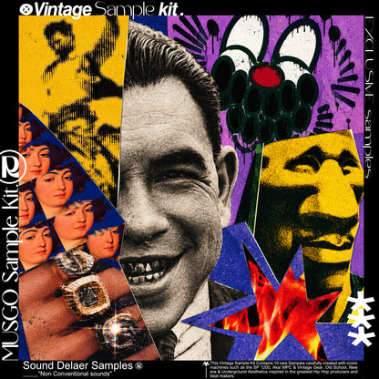 "MUSGO" Vintage Soul & Jazz Sample Kit