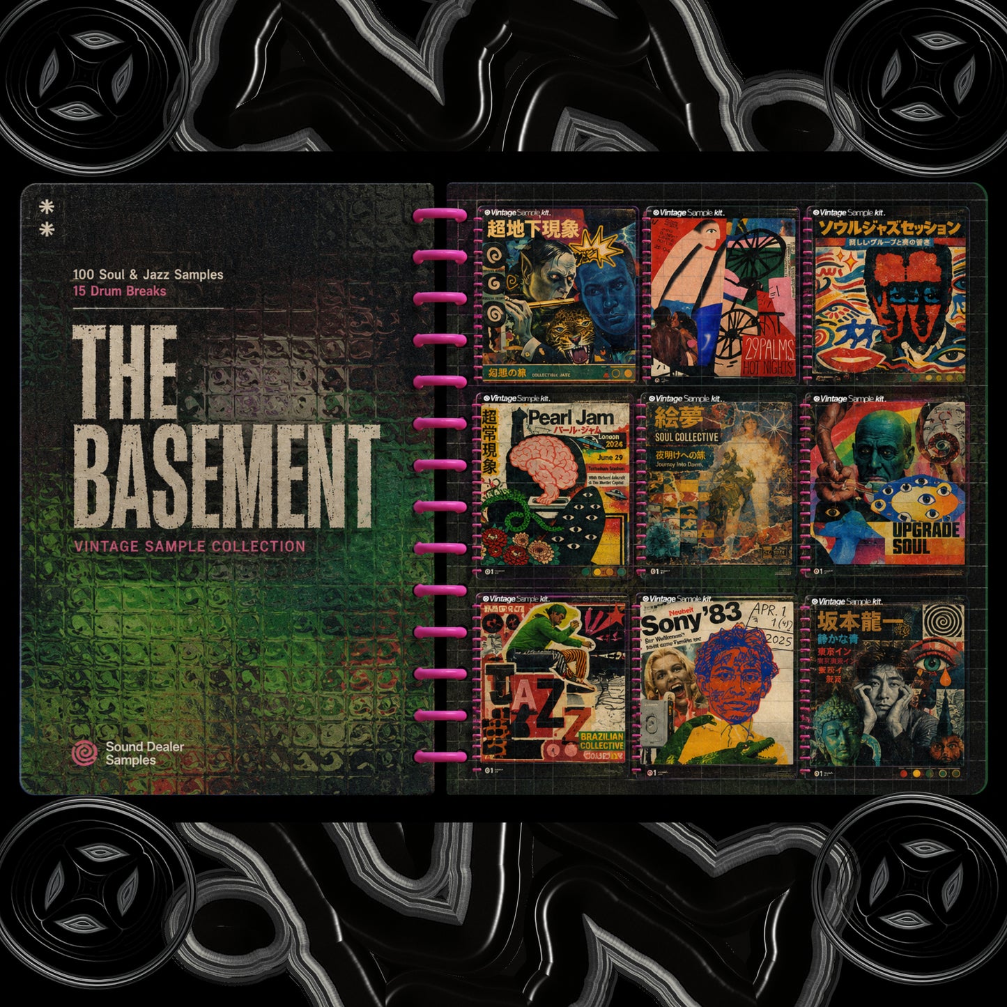 THE BASEMENT — Vintage Soul, Jazz & R&B Sample Pack Bundle + Essential Breaks Vol. 3 (115 Samples, 100% Royalty-Free)