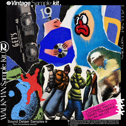 "WALKMAN" Vintage Soul & Jazz Sample Kit