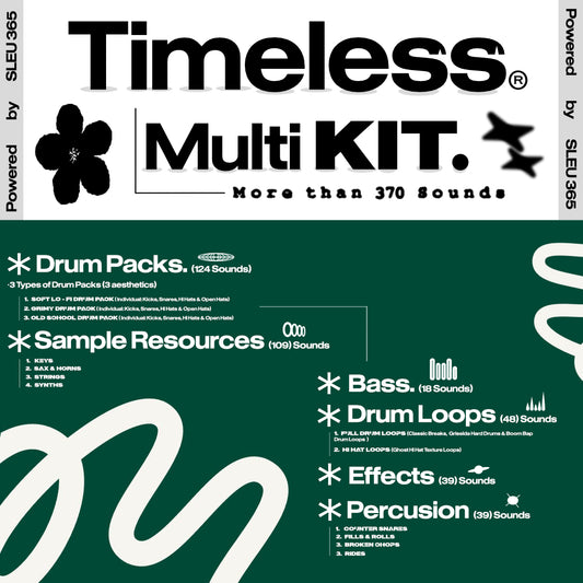 "TIMELESS" Hip Hop Multi Kit