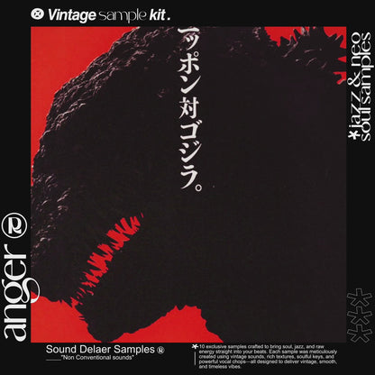 "ANGER" Vintage Soul & Jazz Sample Kit