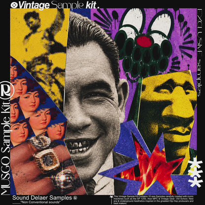 "MUSGO" Vintage Soul & Jazz Sample Kit