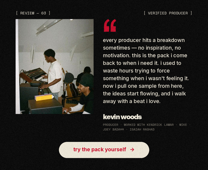 LOCKED IN — Vintage R&B, Trap & Neo Soul Sample Pack Bundle (40 Samples, 100% Royalty-Free)